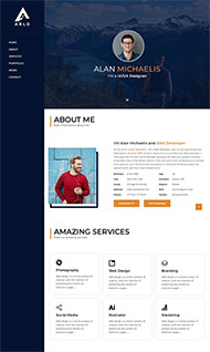 个人投资组合简历模板