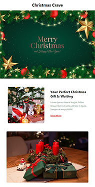 2022年圣诞节快乐网页模板