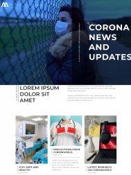 热点新闻资讯博客网页模板