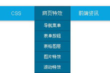 jQuery顶部定位导航 jQuery滚动顶部定位导航网页特