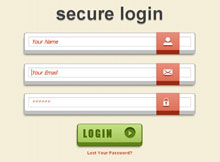 css3实现3D登录表单 css3实现3D登录表单网页特效