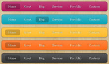 jQ+CSS3滑块导航菜单 jQuery+CSS3滑块导航菜单网页特