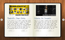 jQuery笔记本翻页效果 jQuery笔记本翻页网页特效