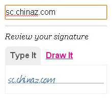 jQuery人工签名效果插件 jQuery人工签名效果插件