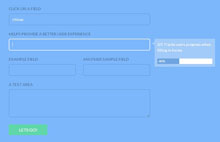 jQuery提示注册进度 jQuery提示注册进度网页特效