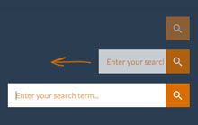 CSS3响应式伸缩搜索框 CSS3响应式伸缩搜索框网页