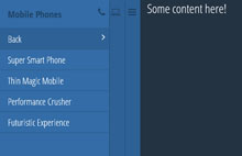 侧边多级jquery菜单插件