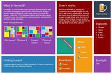 jQuery网格布局瀑布流插件