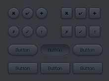 CSS3 Button UI Kit CSS3 Button UI Kit网页特效