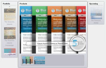 jQuery手风琴画廊 jQuery手风琴画廊网页特效