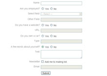 jQuery启用禁用表单 jQuery启用禁用表单网页特效