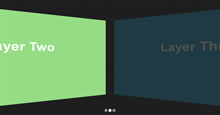 html5实现3D页面层叠切换效果