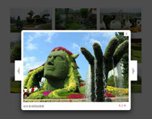 js图片相册弹出预览特效