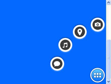 zepto手机端固定层图标导航菜单