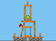 愤怒的小鸟html5网页游戏