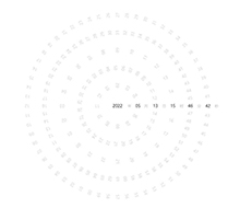 html5创意罗盘时钟代码