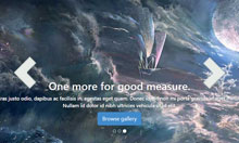 bootstrup3全屏切换幻灯片代码