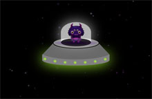 CSS3实现外星飞船UFO动画特效