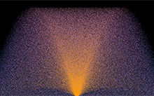 webgl喷泉粒子发射动画特效