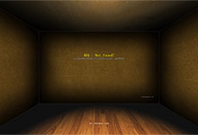 JS 3D空间404页面动画特效