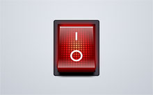 纯CSS3效果逼真的开关按钮特效