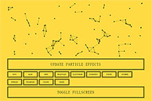 jQuery多功能粒子动画特效