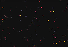 HTML5彩色碎纸屑飘落动画特效