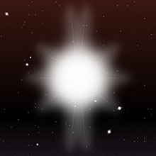 HTML5夜空中星星光晕动画特效