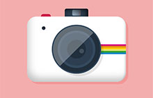 纯CSS3卡通相机图标动画特效