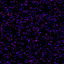 HTML5 Canvas粉末噪点动画特效