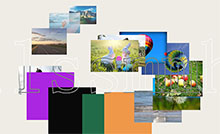 HTML5层叠图片跟随鼠标移动特效