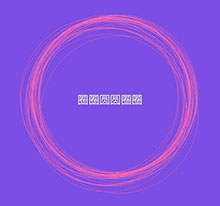 HTML5钢丝缠绕动画特效