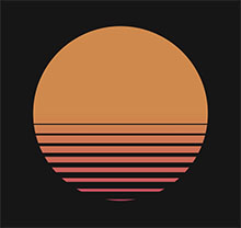 水面太阳倒影Canvas特效