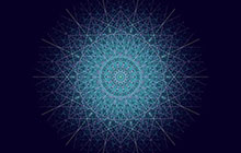 HTML5梦幻雪花图形背景特效