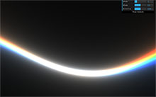 HTML5彩虹光波纹动画特效