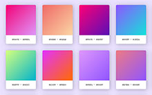 颜色渐变数值调试React特效