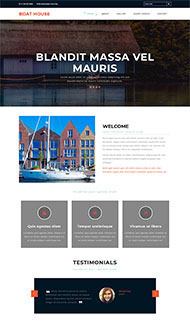 私人订制国外旅游HTML模板