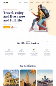 旅行社旅行机构登录模板